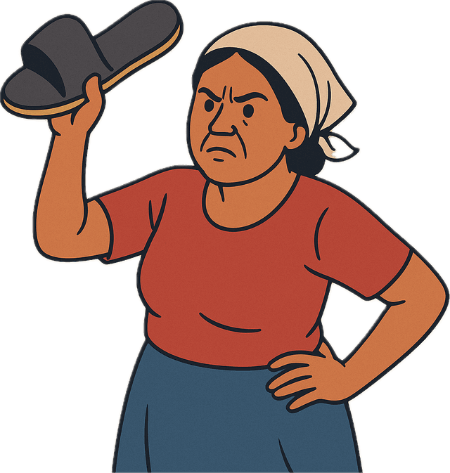 Hispanic Mom Mascot